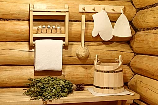 Sauna aksesuarları Türkiye içi çekilmiş fotoğraf